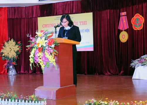Ngành giáo dục và đào tạo quận Long Biên tổ chức chung khảo Hội thi tuyên truyền viên giỏi thực hiện quy chế dân chủ cơ sở